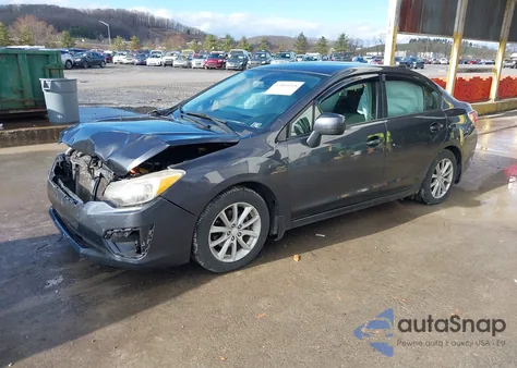 2014 Subaru Impreza 2.0I Premium from USA, damaged, VIN JF1GJAC61EH011959